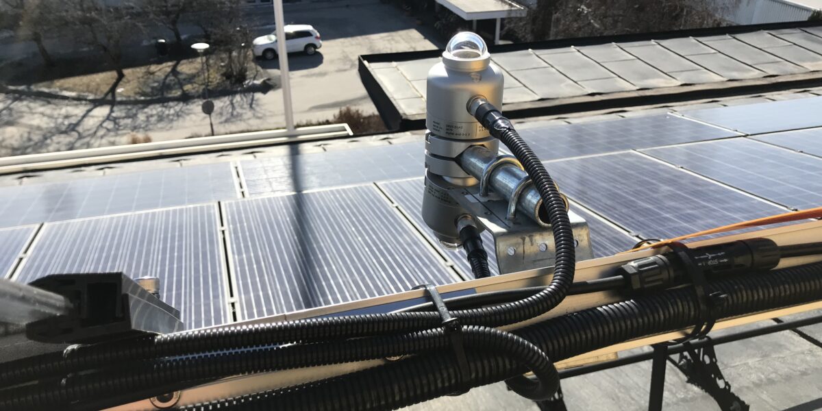 Enköping Hus B, albedomätning